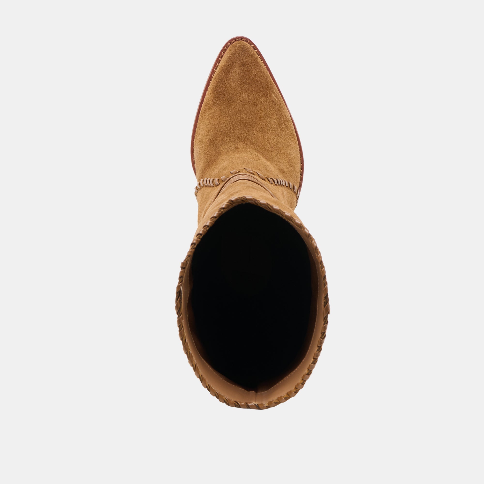 Dolce Vita SHOES | Jody Lt Brown Suede Wide Calf Boots