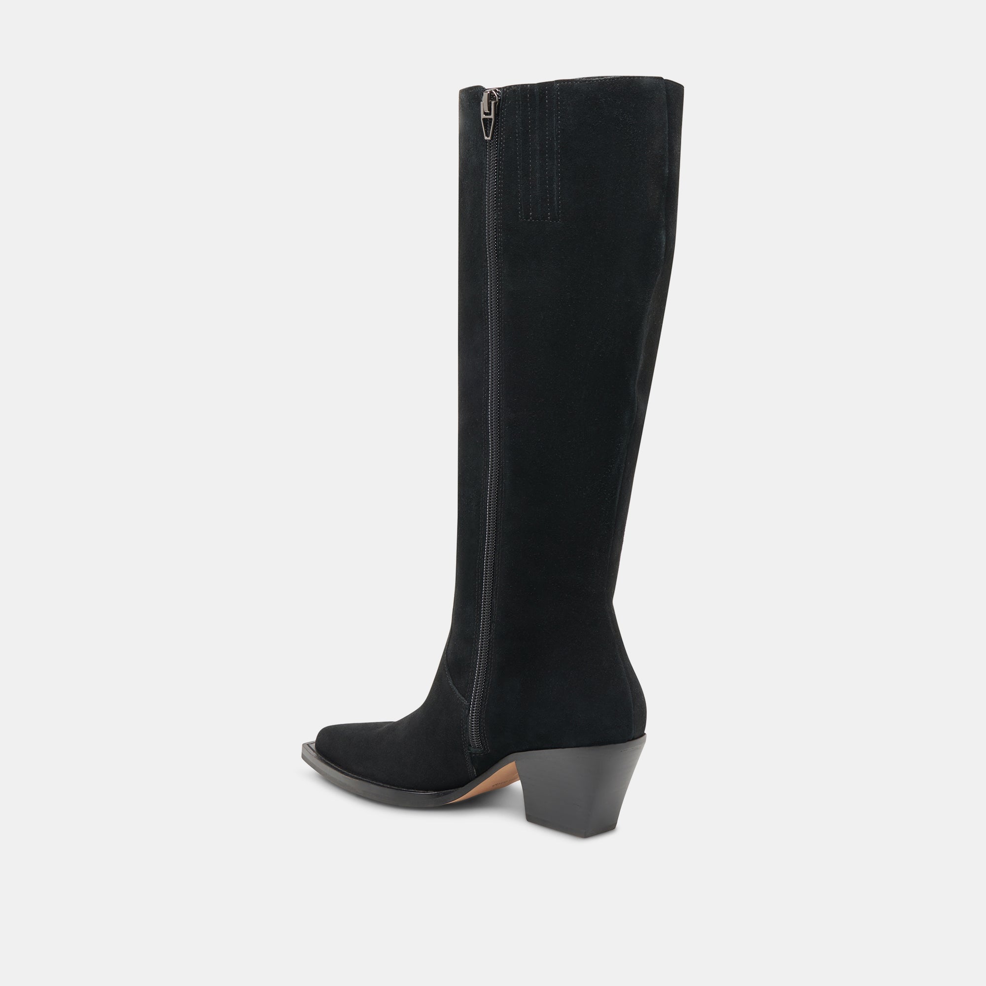 Dolce Vita SHOES | Raj Extra Wide Calf Onyx Suede Boots | Suede Wide Calf Boots
 – Dolce Vita