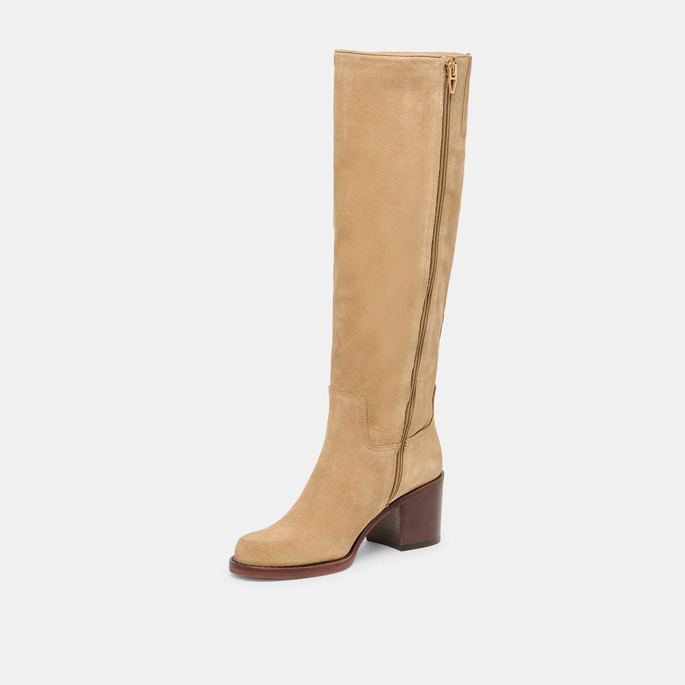 Dolce Vita SHOES | Lucyle Dk Taupe Suede Boots