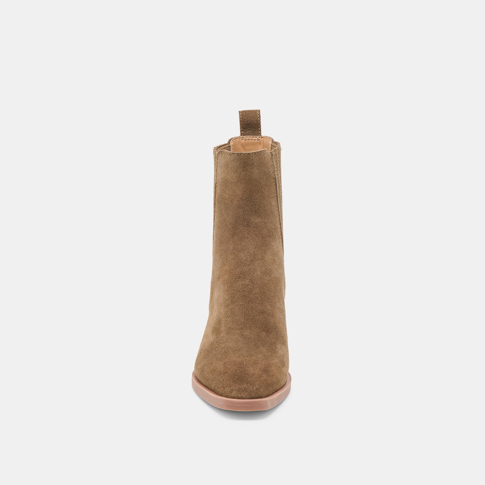 Dolce Vita SHOES | Faint H2O Waterproof Olive Suede Booties