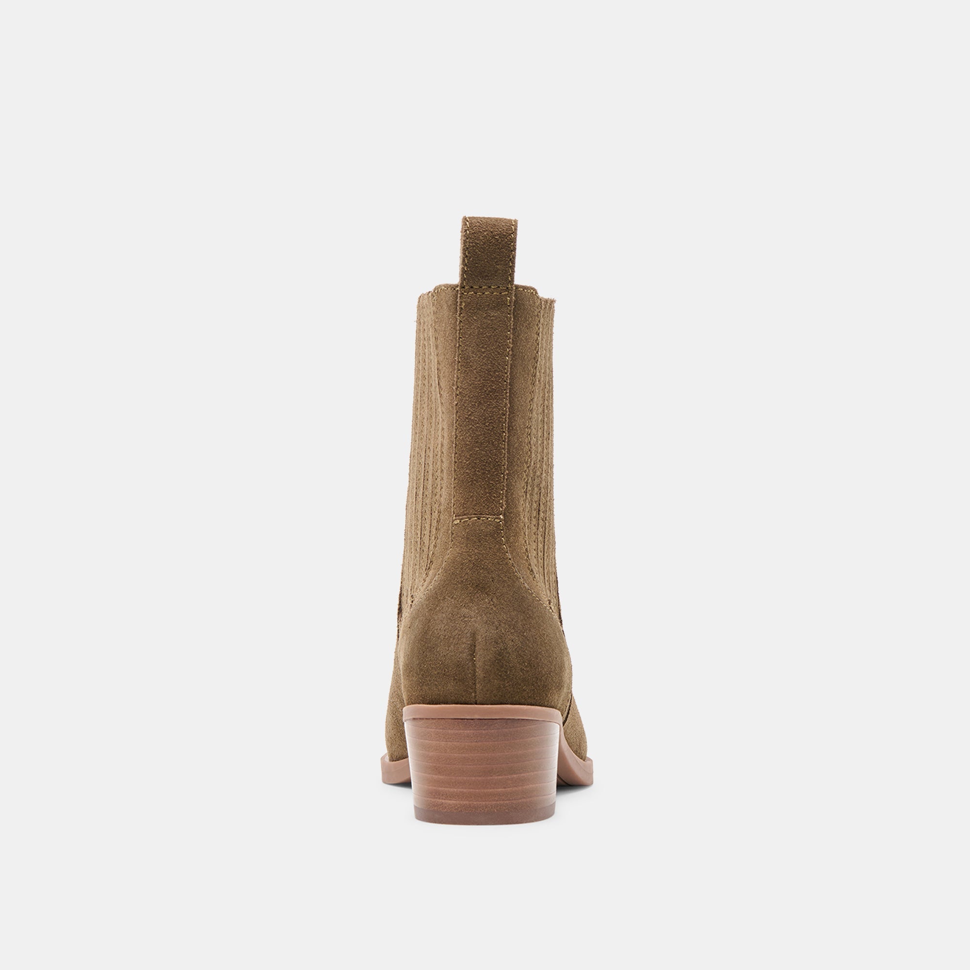 Dolce Vita SHOES | Faint H2O Waterproof Olive Suede Booties