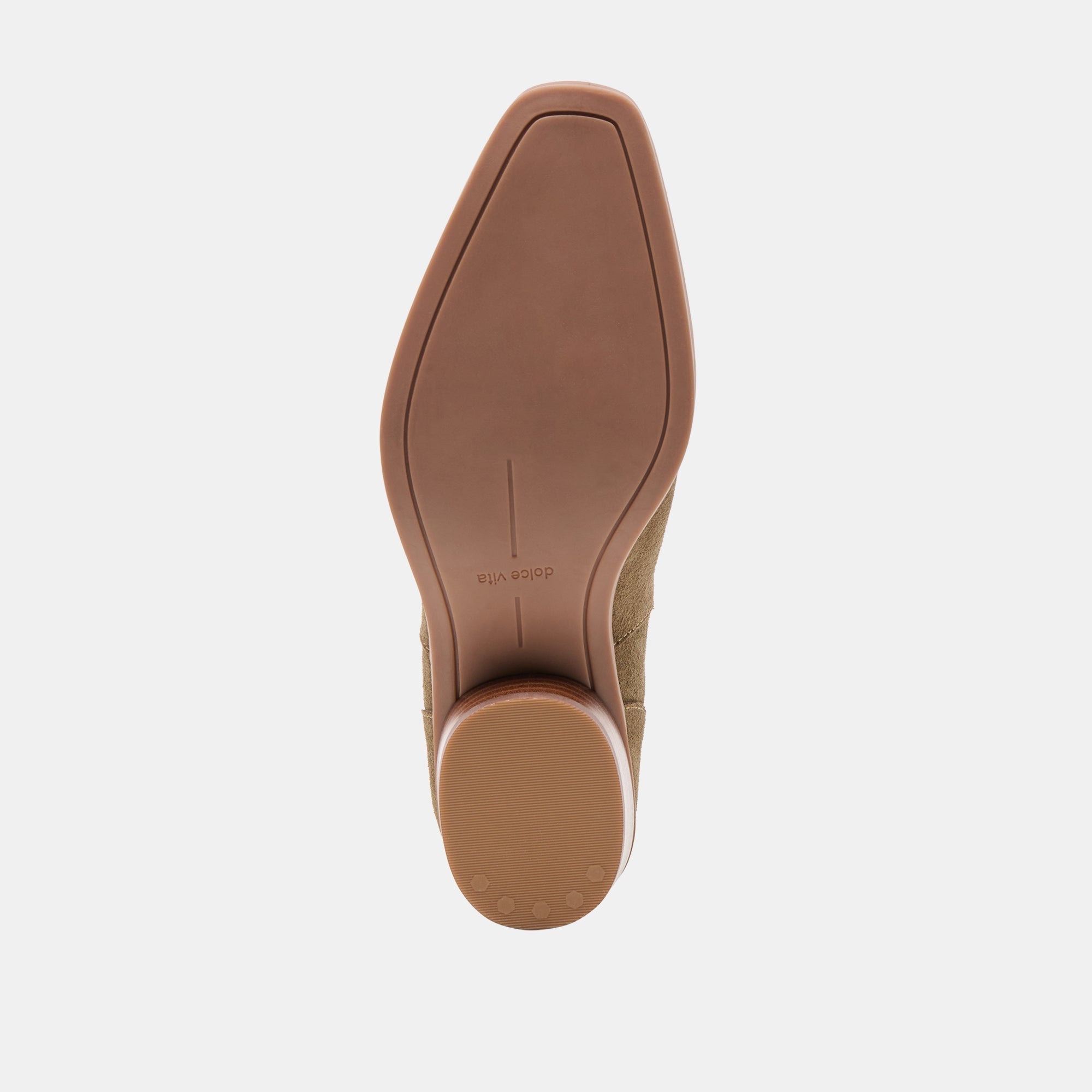 Dolce Vita SHOES | Faint H2O Waterproof Olive Suede Booties
