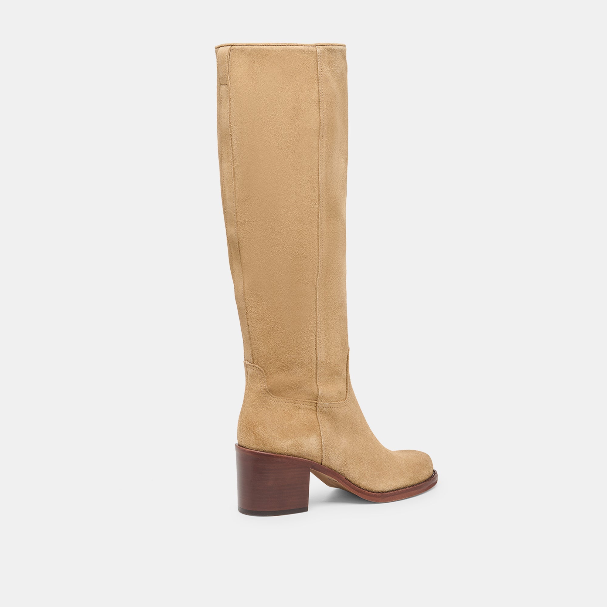 Dolce Vita SHOES | Lucyle Wide Calf Dk Taupe Suede Boots