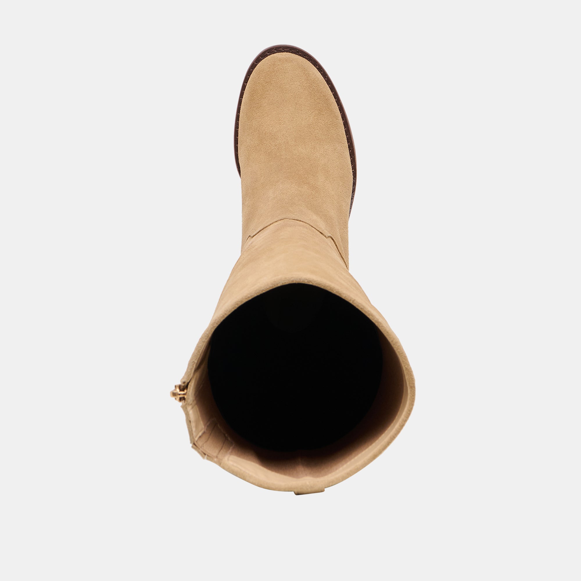Dolce Vita SHOES | Lucyle Wide Calf Dk Taupe Suede Boots