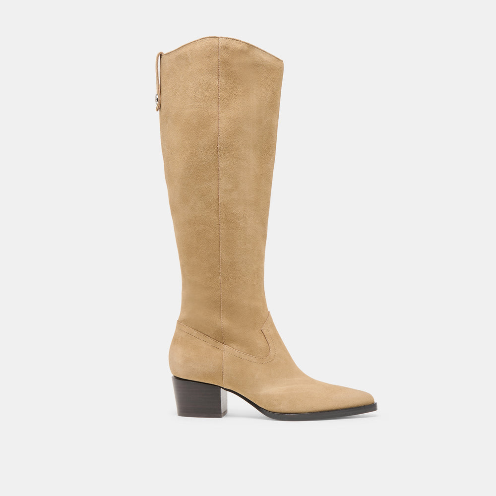Dolce Vita SHOES | Virona H2O Waterproof Dk Taupe Suede Boots