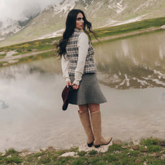 Dolce Vita SHOES | Virona H2O Waterproof Dk Taupe Suede Boots