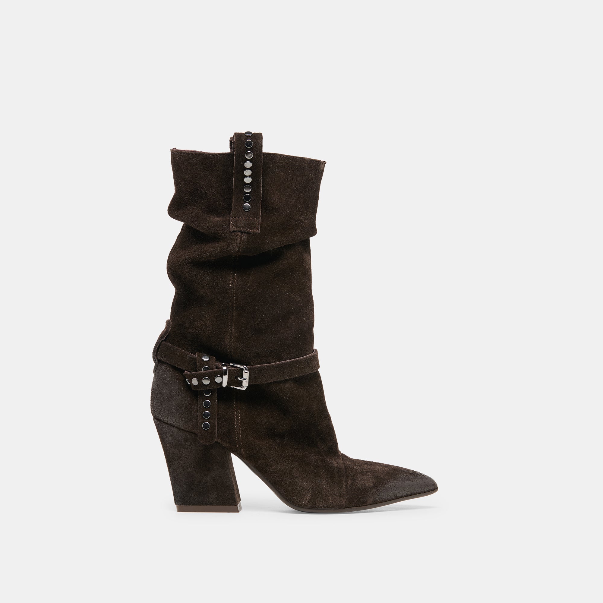 Dolce Vita SHOES | Morla Dk Brown Suede Boots