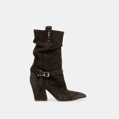 Dolce Vita SHOES | Morla Dk Brown Suede Boots