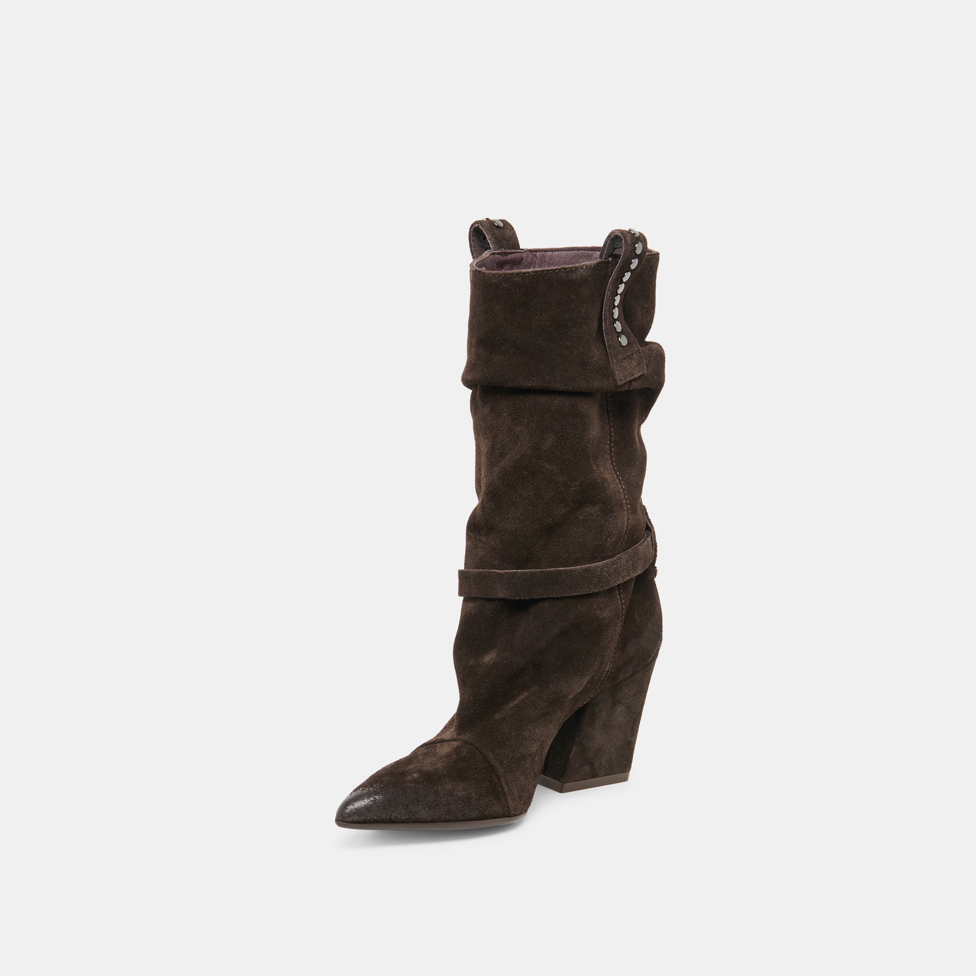 Dolce Vita SHOES | Morla Dk Brown Suede Boots