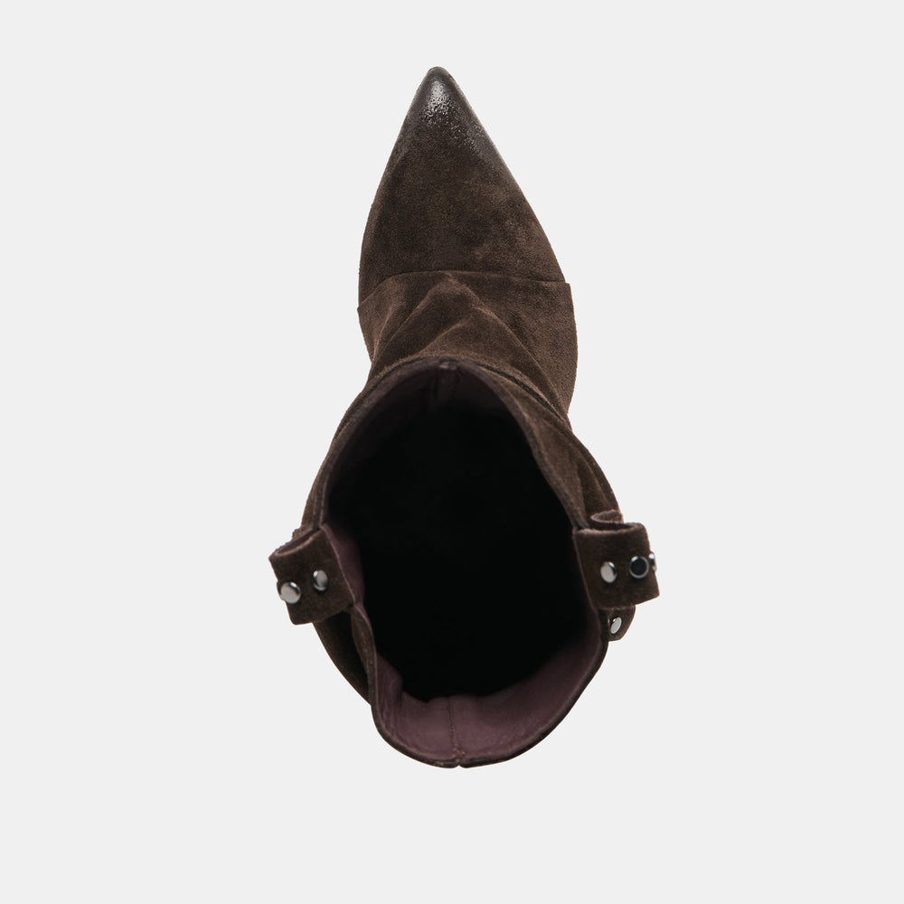 Dolce Vita SHOES | Morla Dk Brown Suede Boots