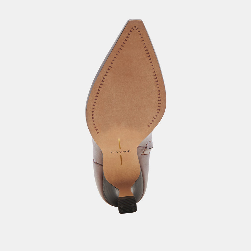 Dolce Vita SHOES | ARYA WIDE CALF BOOTS CHOCOLATE LEATHER
 – Dolce Vita