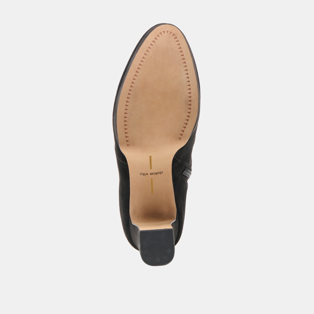 Dolce Vita SHOES | Chasly Onyx Stella Suede Boots