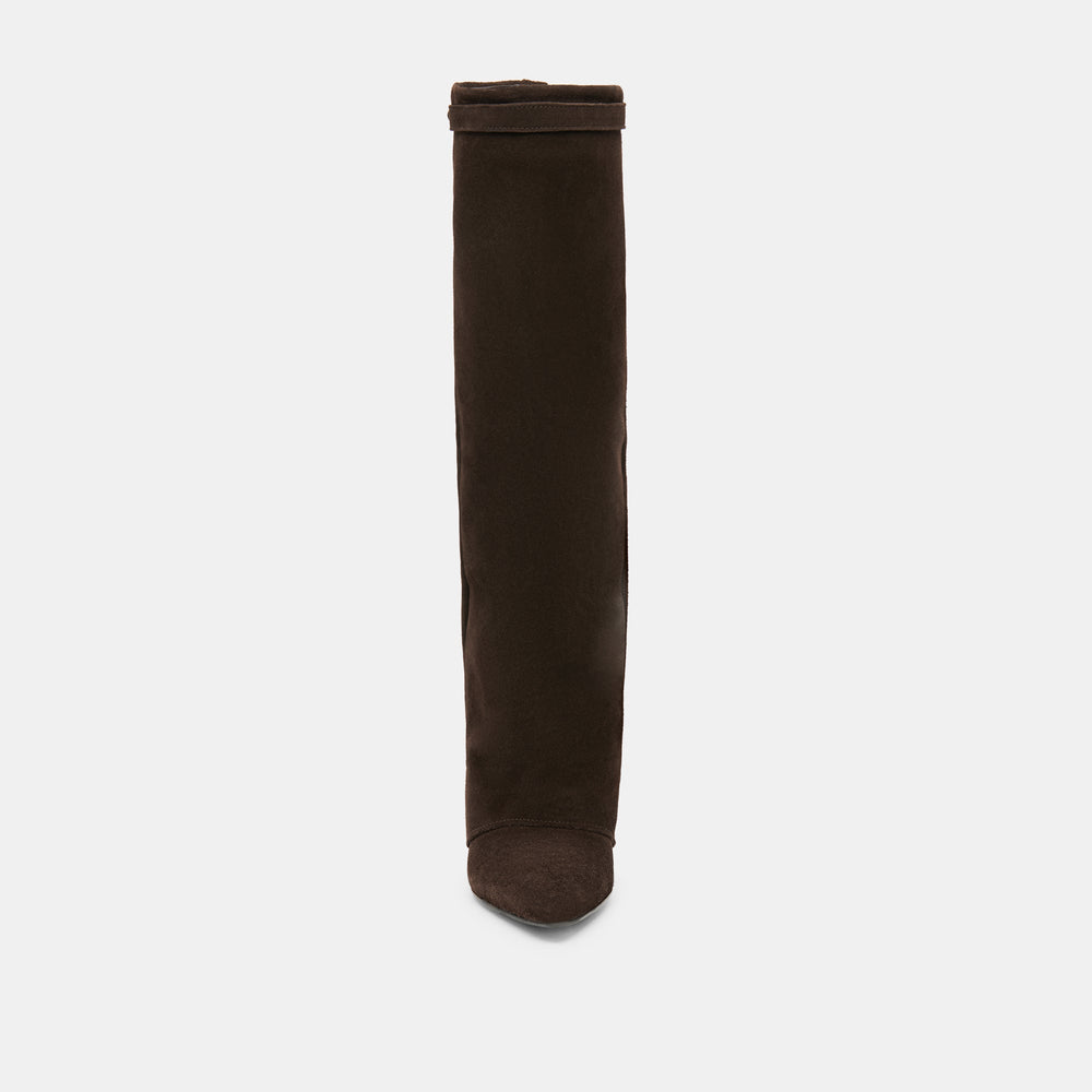 Dolce Vita SHOES | Aggy Dk Brown Suede Boots