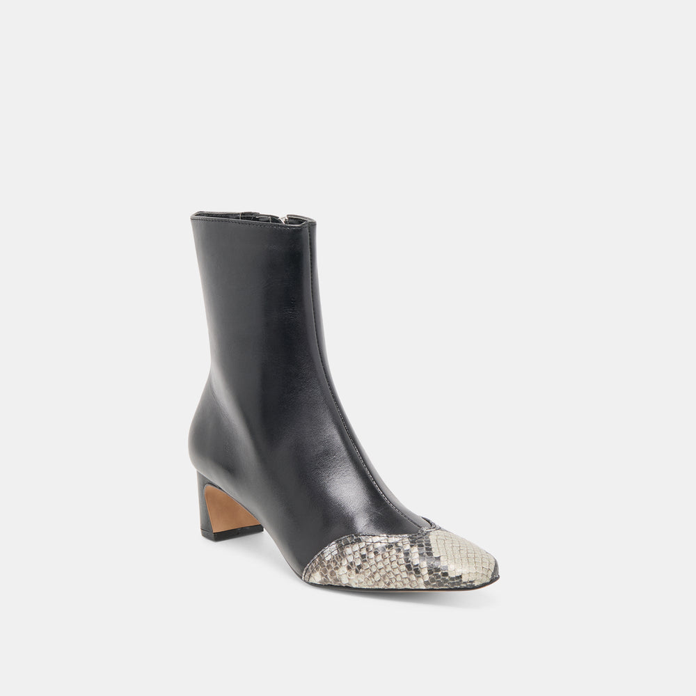 Dolce Vita SHOES | Anika Black Multi Leather Boots