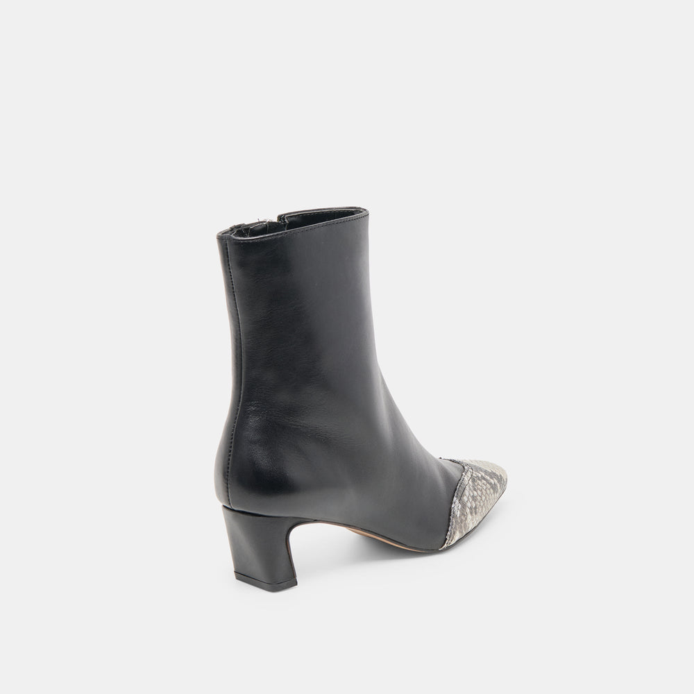 Dolce Vita SHOES | Anika Black Multi Leather Boots