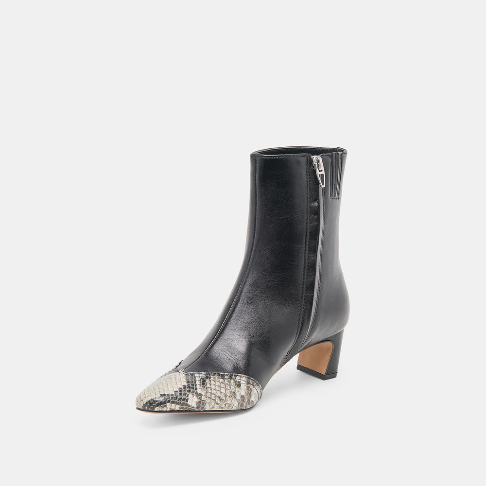 Dolce Vita SHOES | Anika Black Multi Leather Boots