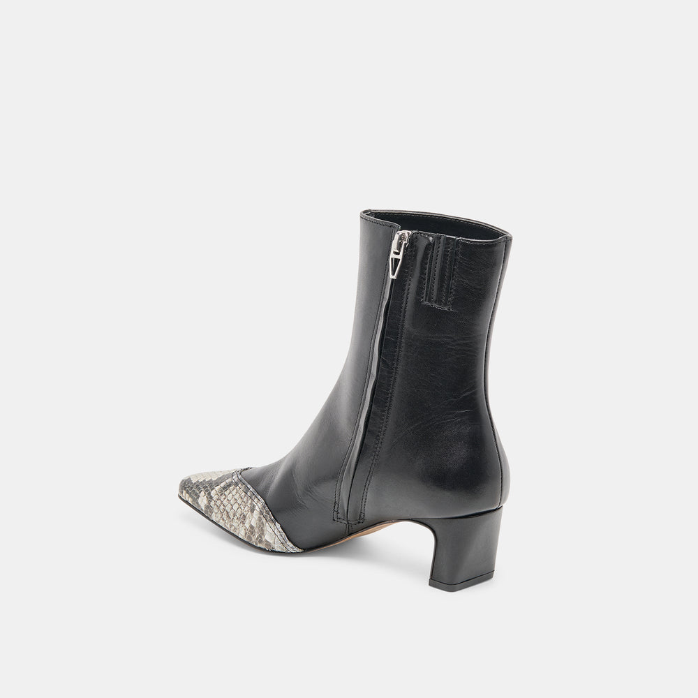 Dolce Vita SHOES | Anika Black Multi Leather Boots