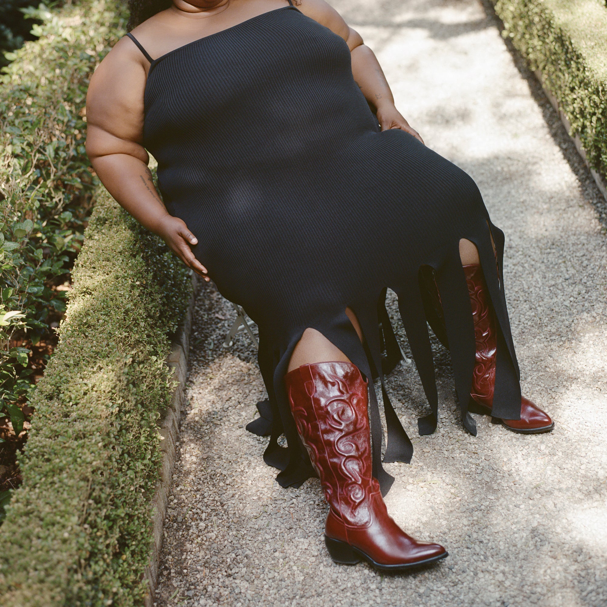 Dolce Vita SHOES | Mirla Oxblood Leather Extra Wide Calf Boots