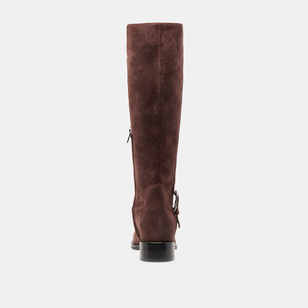 Dolce Vita SHOES | Kilian H2O Waterproof Mahogany Suede Boots