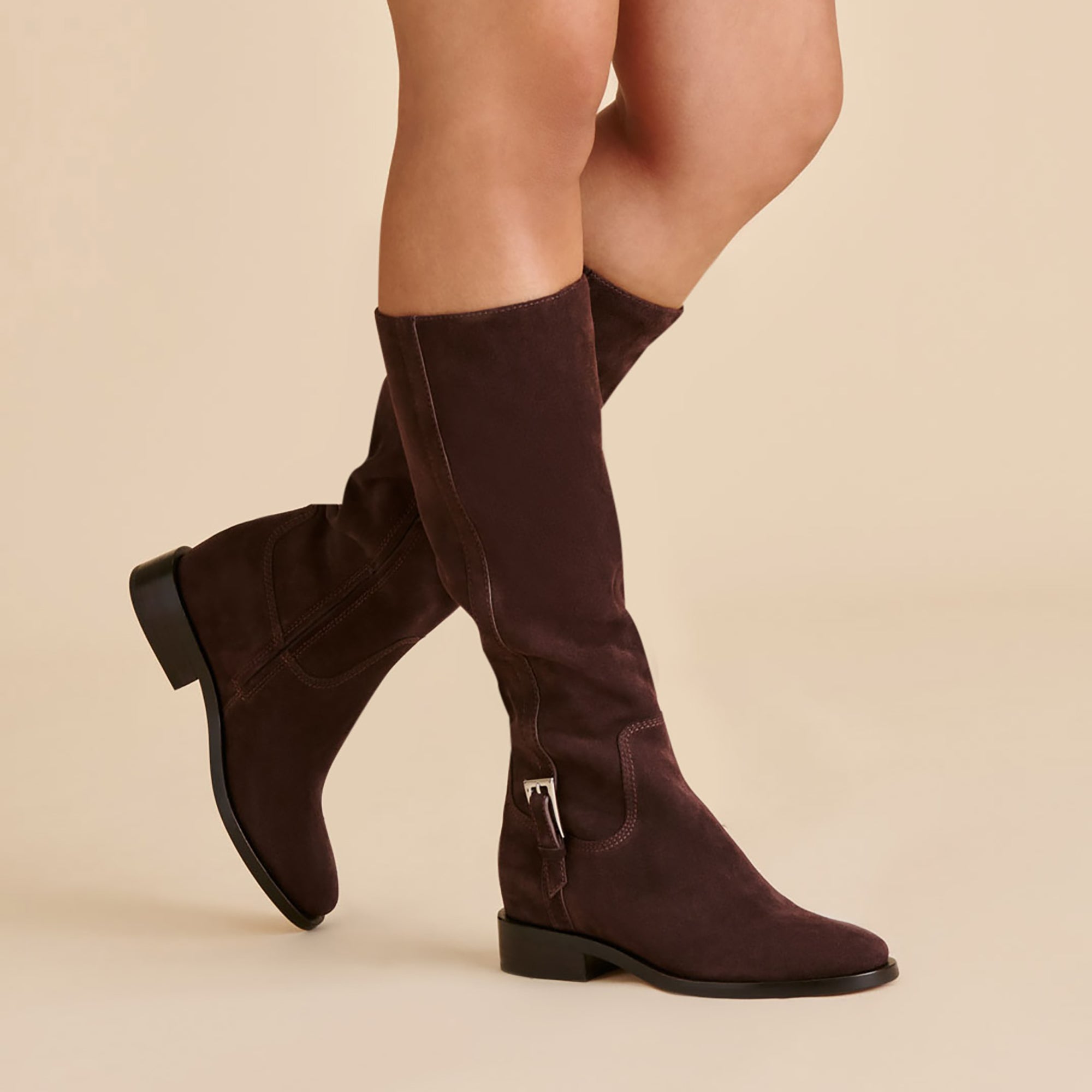 Dolce Vita SHOES | Kilian H2O Waterproof Mahogany Suede Boots