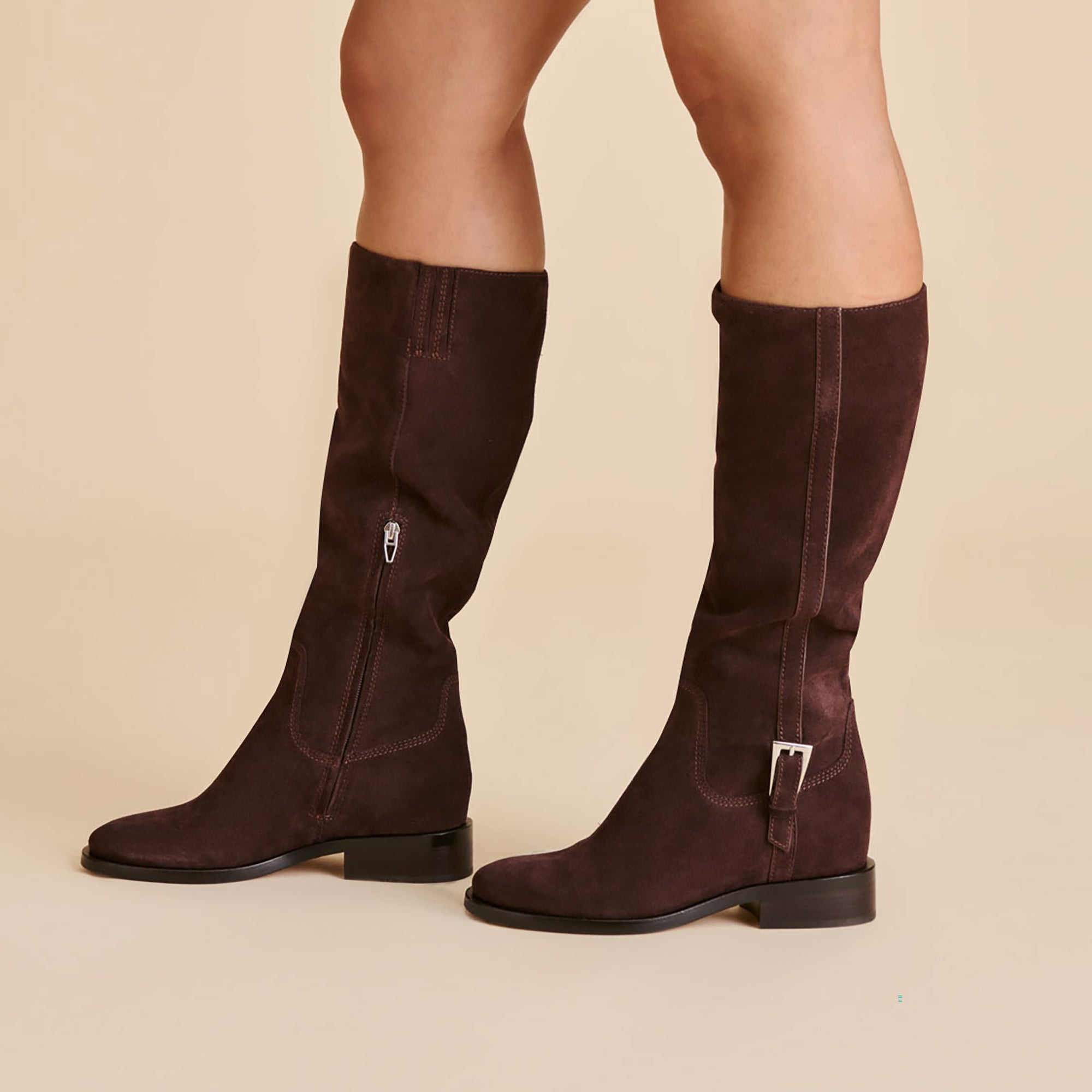 Dolce Vita SHOES | Kilian H2O Waterproof Mahogany Suede Boots