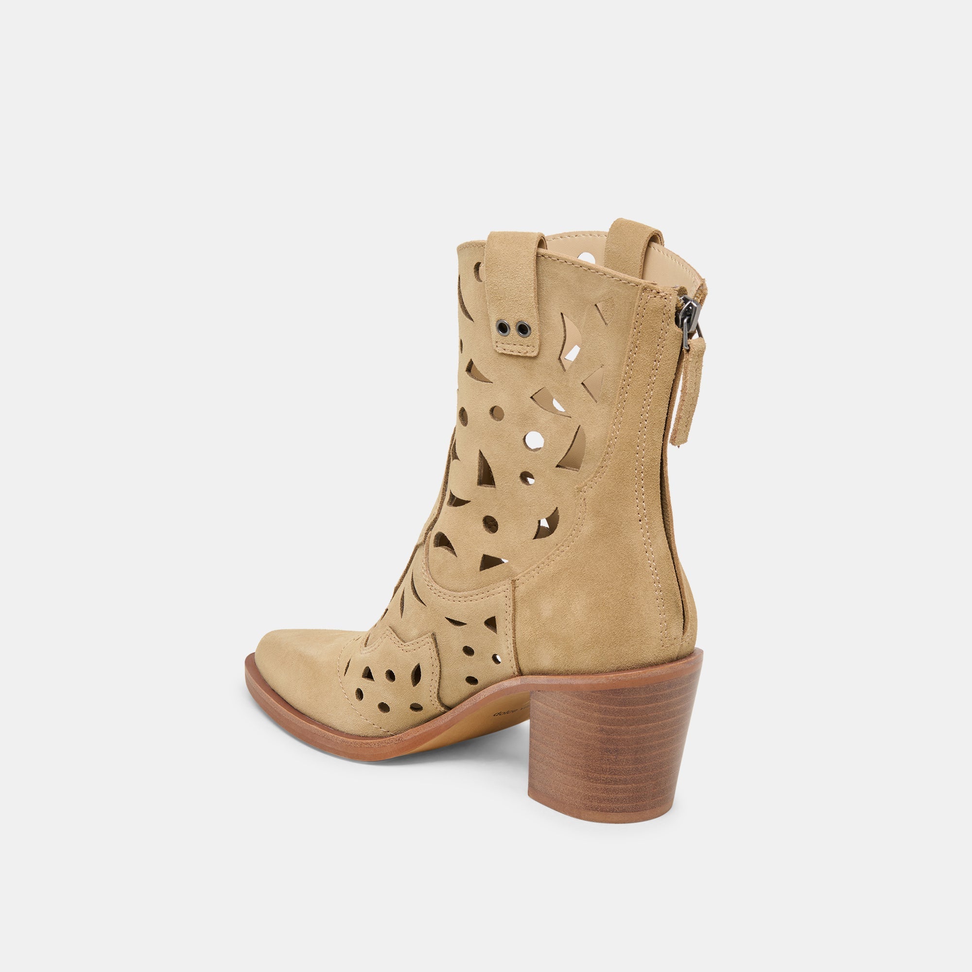 Dolce Vita SHOES | Zenobi Dk Taupe Suede Booties