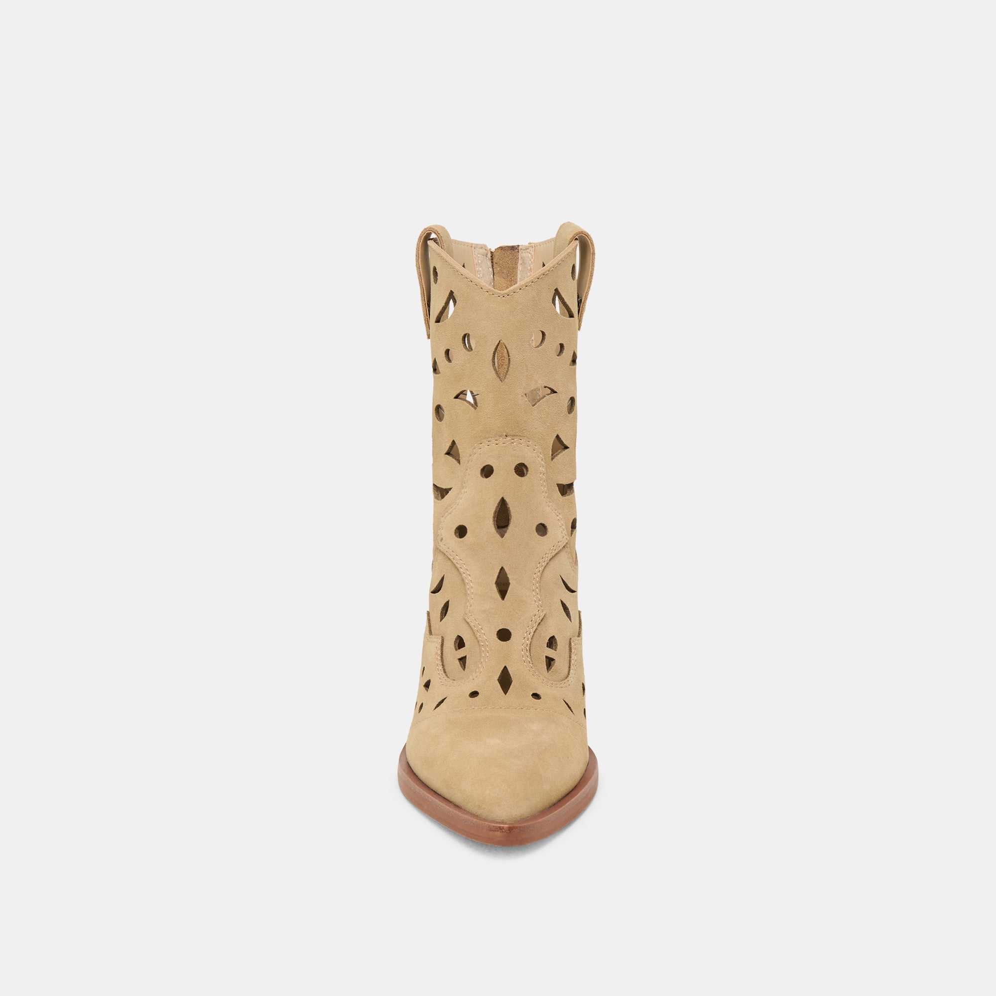 Dolce Vita SHOES | Zenobi Dk Taupe Suede Booties