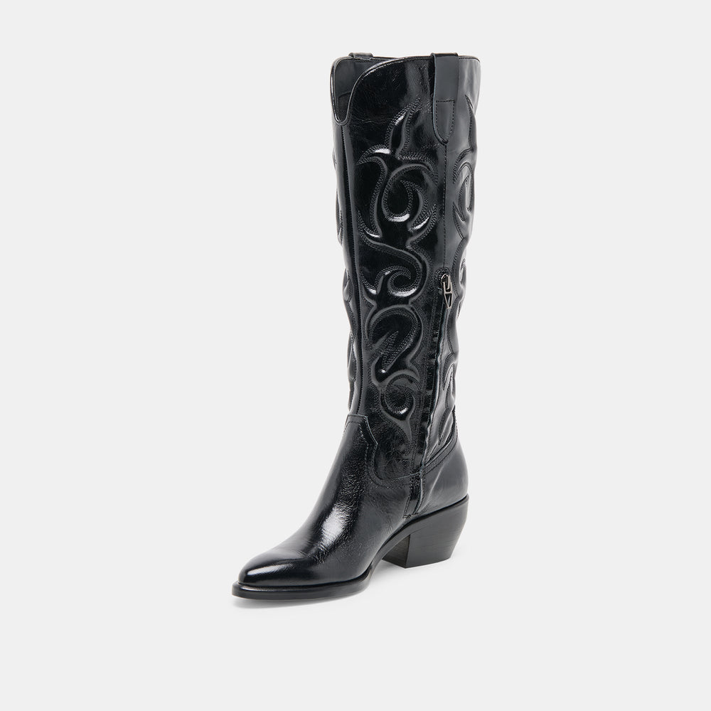 Dolce Vita SHOES | Mirla Black Leather Boots