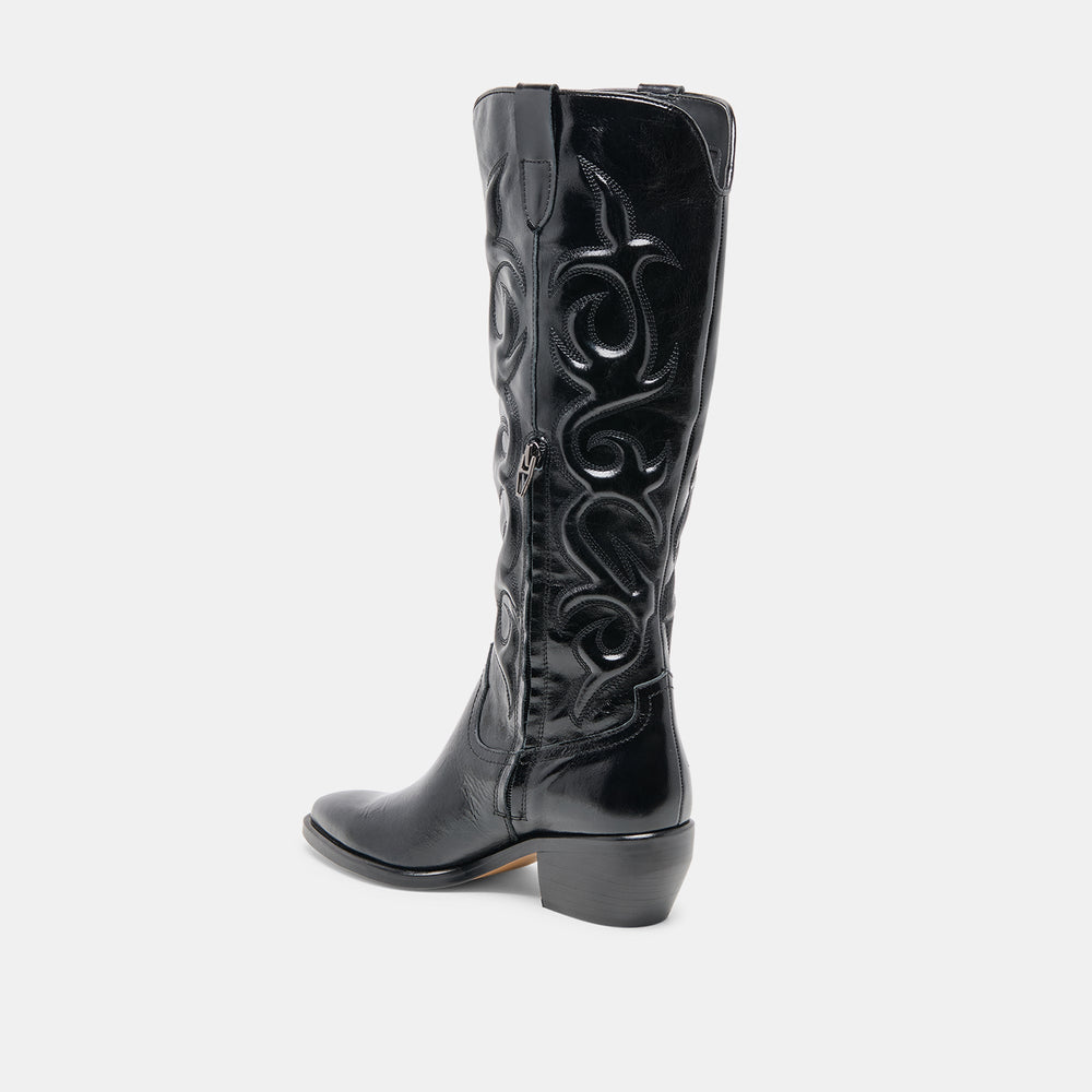 Dolce Vita SHOES | Mirla Black Leather Boots