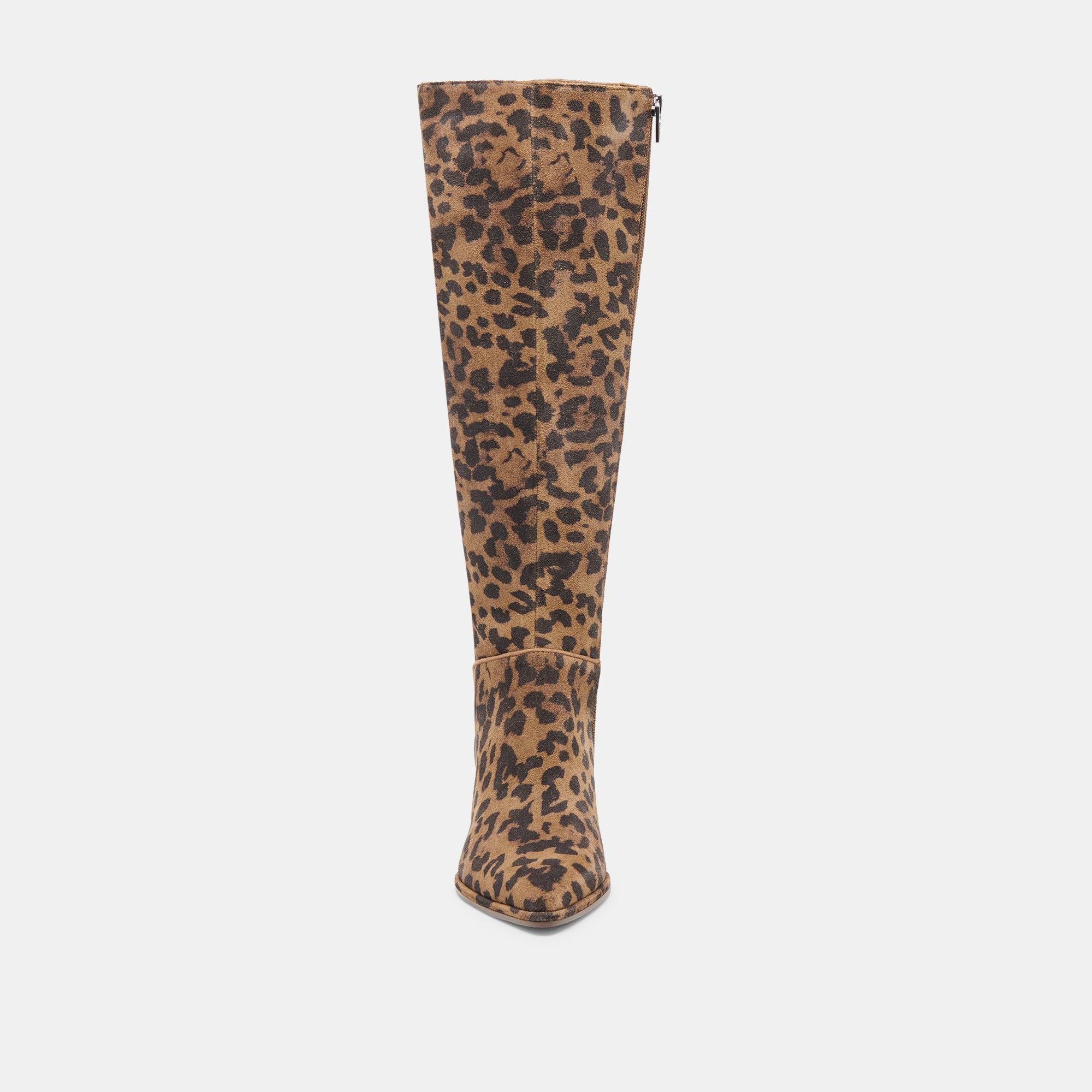 Dolce Vita SHOES | Aldy Brown Leopard Printed Suede Boots