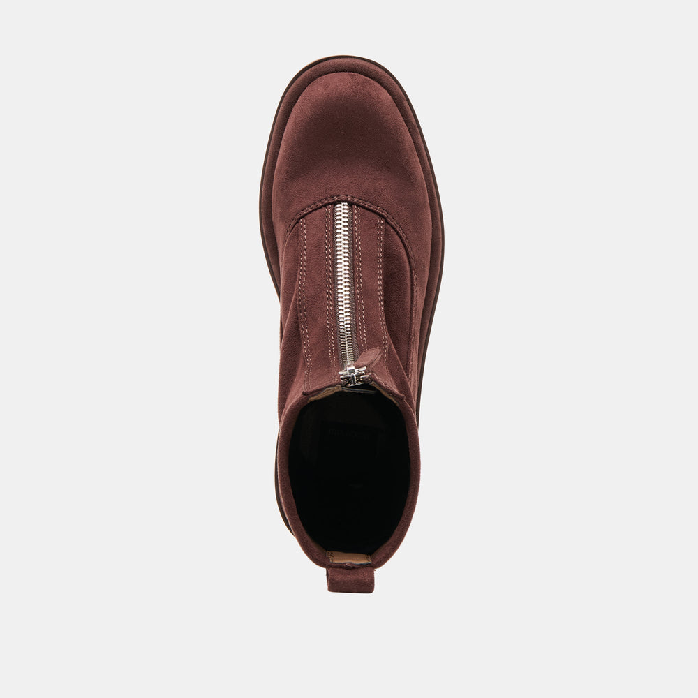 Dolce Vita SHOES | Shante Mahogany Stella Suede Boots
