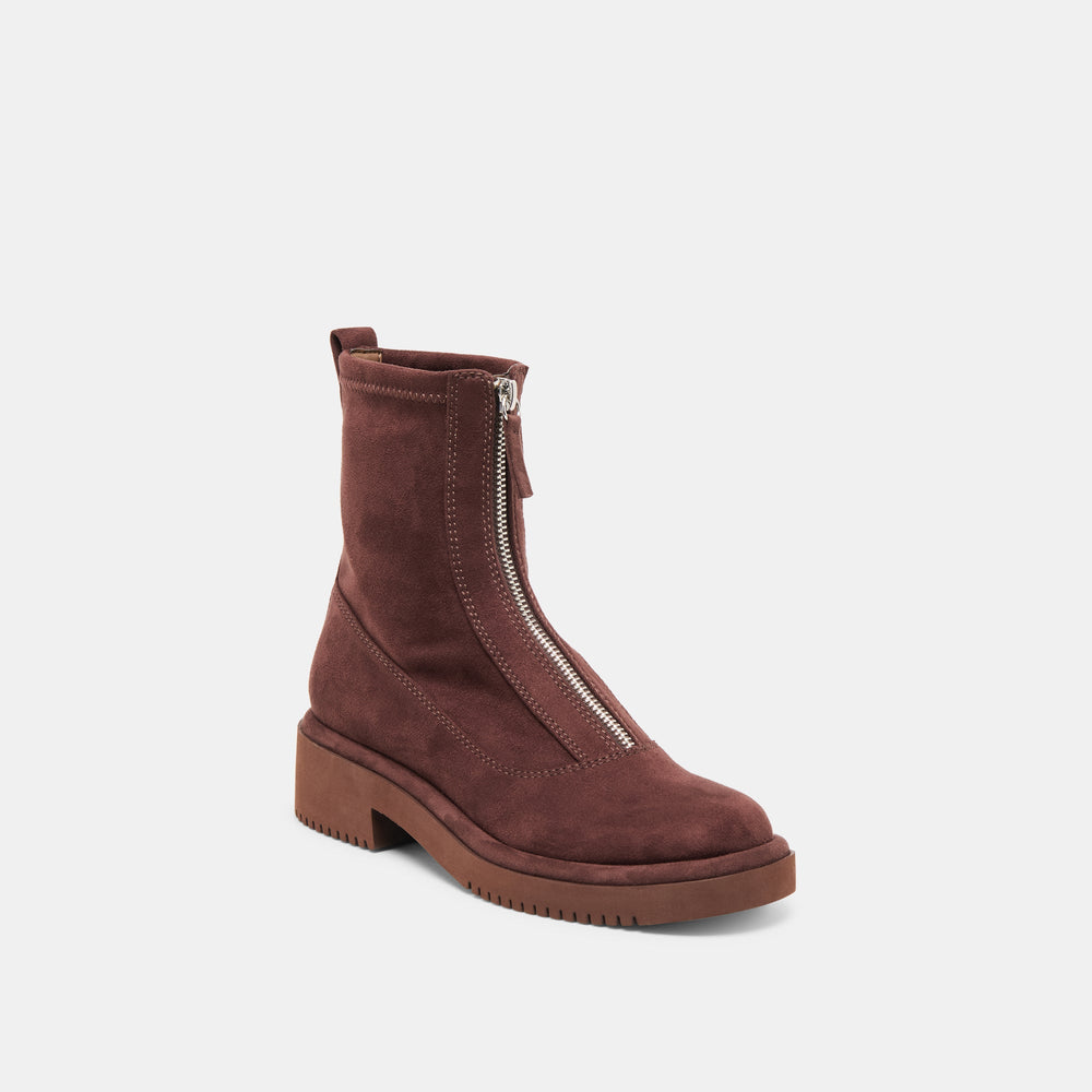 Dolce Vita SHOES | Shante Mahogany Stella Suede Boots