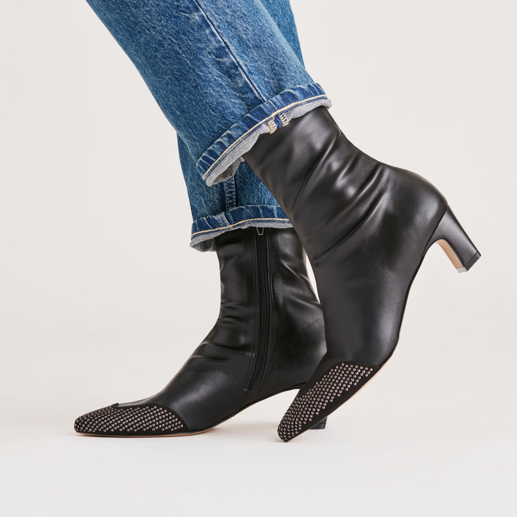 Dolce Vita SHOES | Anika Stud Black Stella Boots