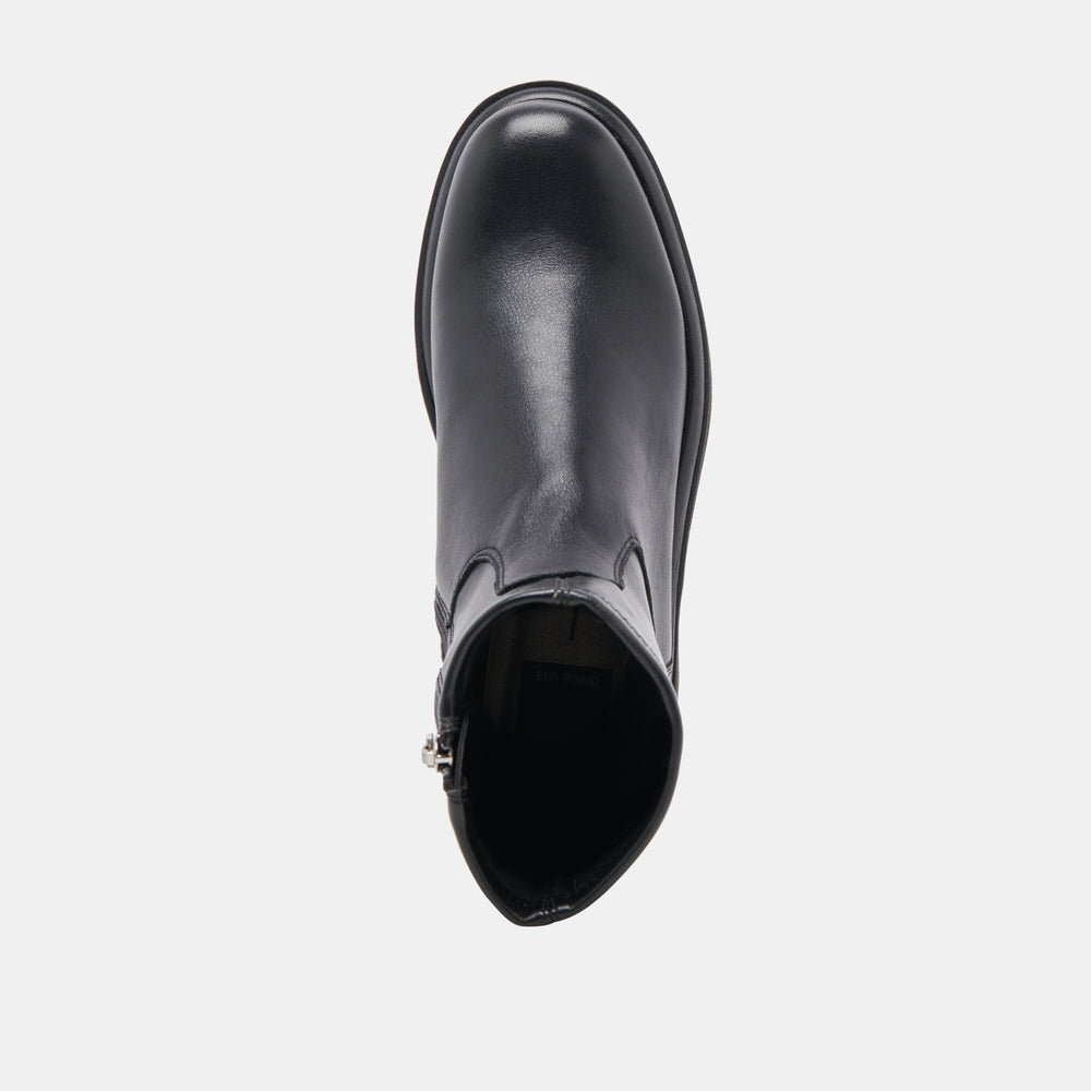 Dolce Vita SHOES | Simaya H2O Wide Black Leather Boots