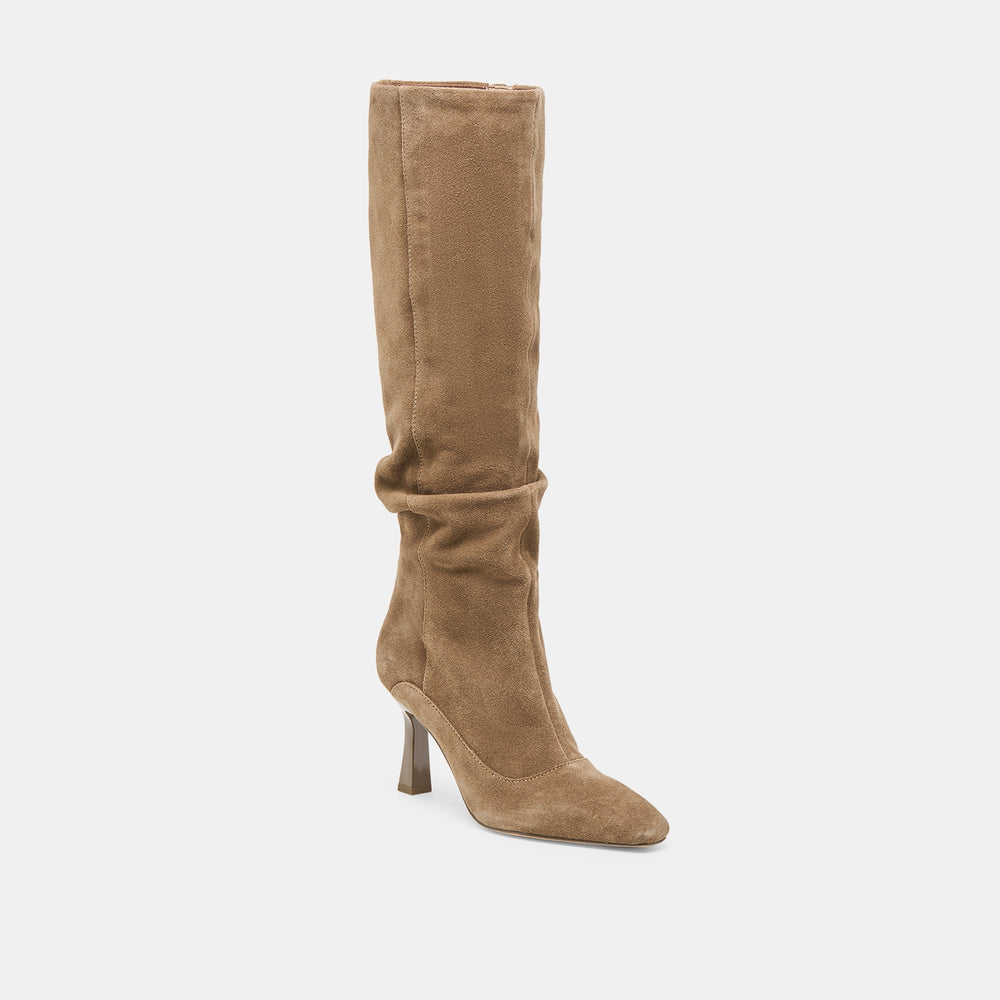 Dolce Vita SHOES | Lousa Olive Suede Boots