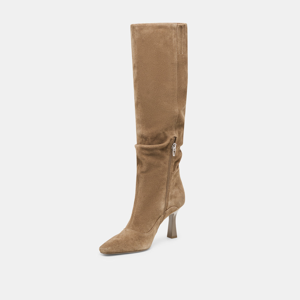 Dolce Vita SHOES | Lousa Olive Suede Boots