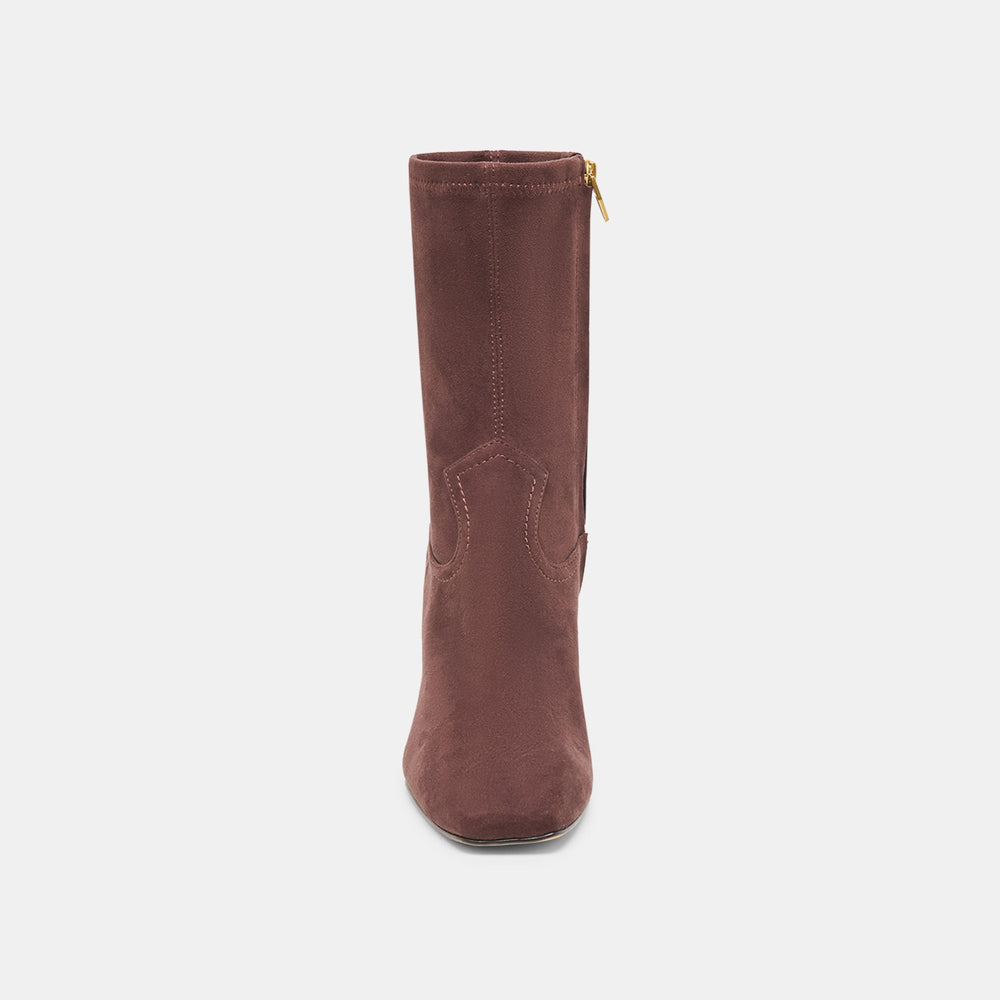 Dolce Vita SHOES | Roan Mahogany Stella Suede Boots