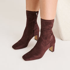 Dolce Vita SHOES | Roan Mahogany Stella Suede Boots