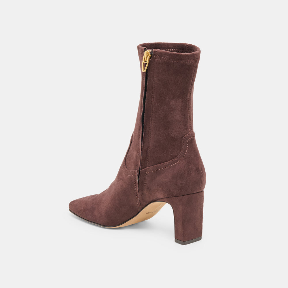 Dolce Vita SHOES | Roan Mahogany Stella Suede Boots
