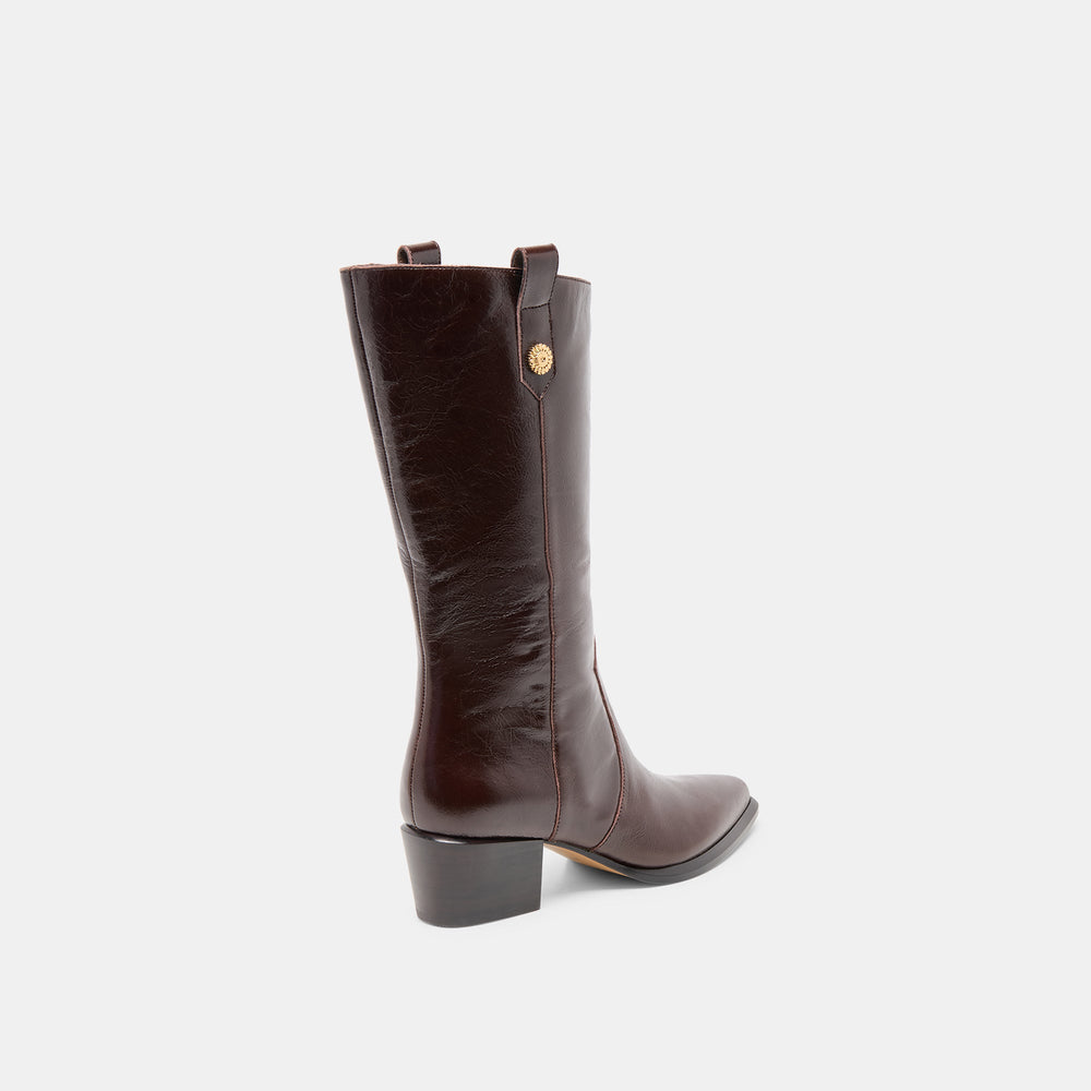 Dolce Vita SHOES | Vern Chocolate Leather Boots