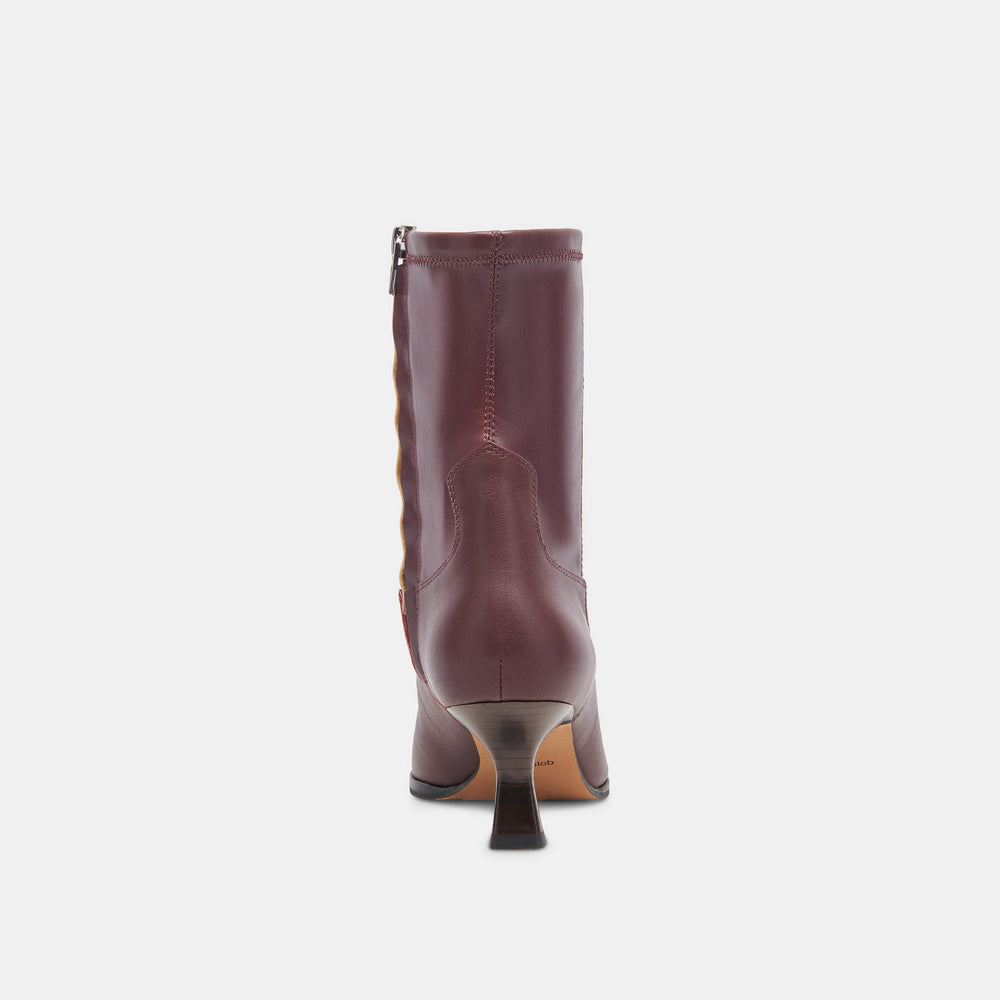 Dolce Vita SHOES | ARYA WIDE CALF BOOTS WINE LEATHER
 – Dolce Vita