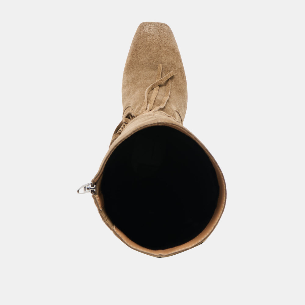 Dolce Vita SHOES | Giano Olive Suede Boots