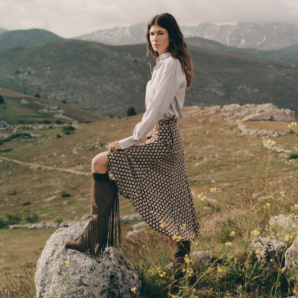 Dolce Vita SHOES | Giano Olive Suede Boots