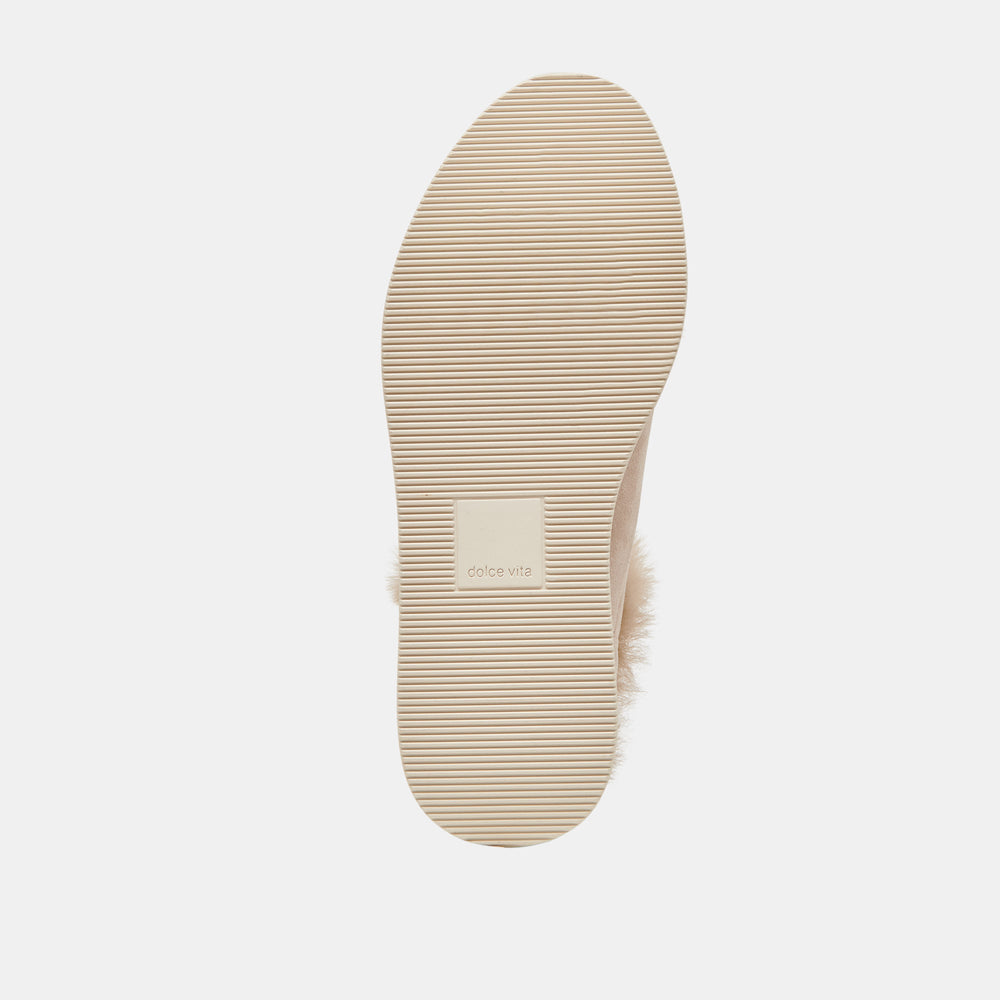 Dolce Vita SHOES | ARDY PLUSH H2O BOOTIES TAUPE SUEDE
 – Dolce Vita