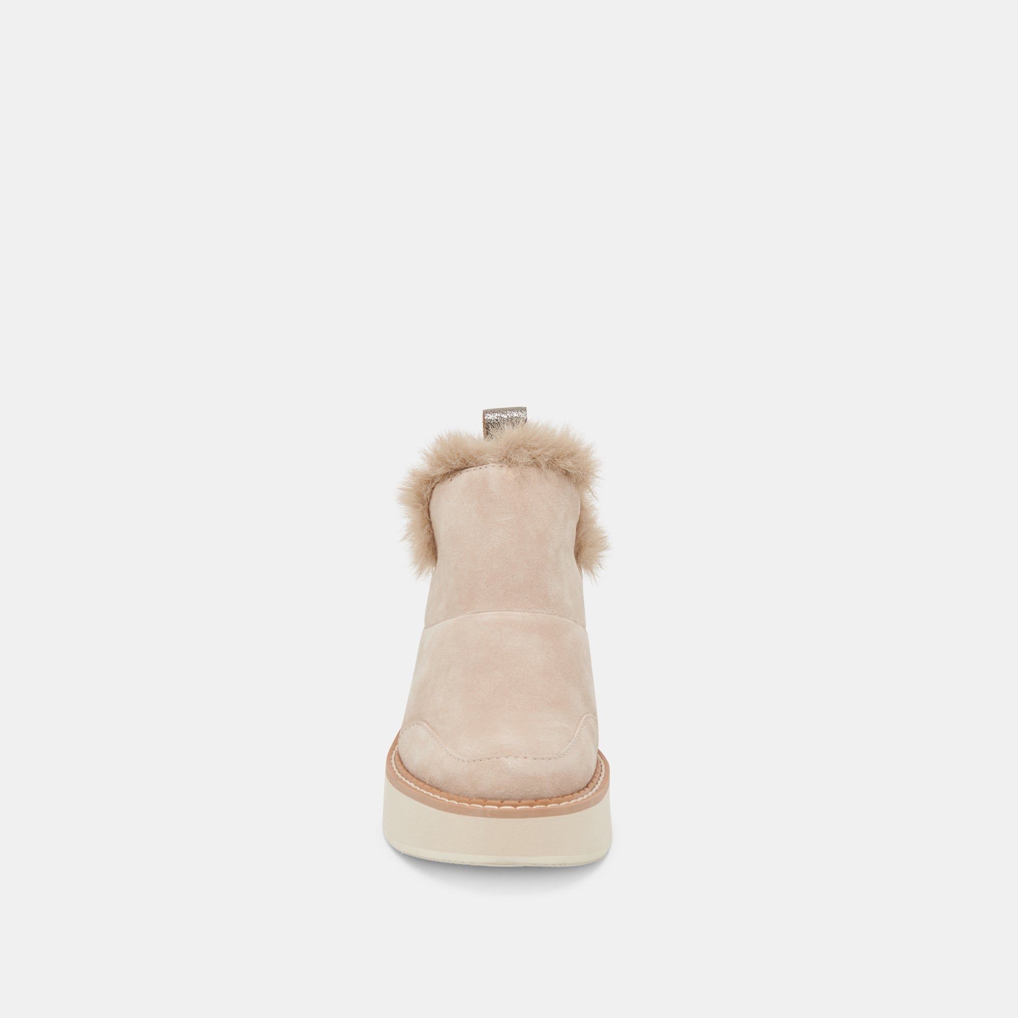 Dolce Vita SHOES | ARDY PLUSH H2O BOOTIES TAUPE SUEDE
 – Dolce Vita