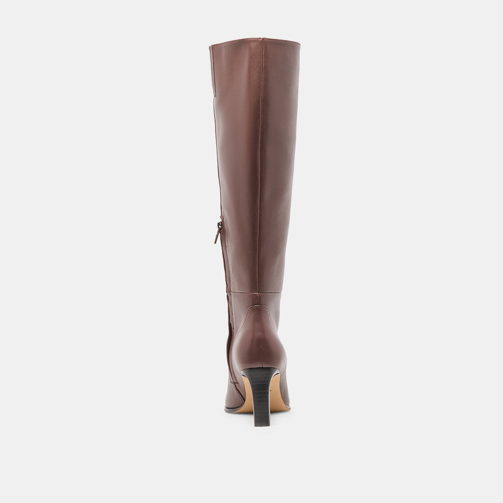 Dolce Vita SHOES | Emmi Chocolate Leather Boots