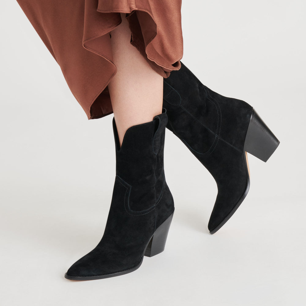 Dolce Vita SHOES | JESSEY BOOTS ONYX SUEDE
 – Dolce Vita