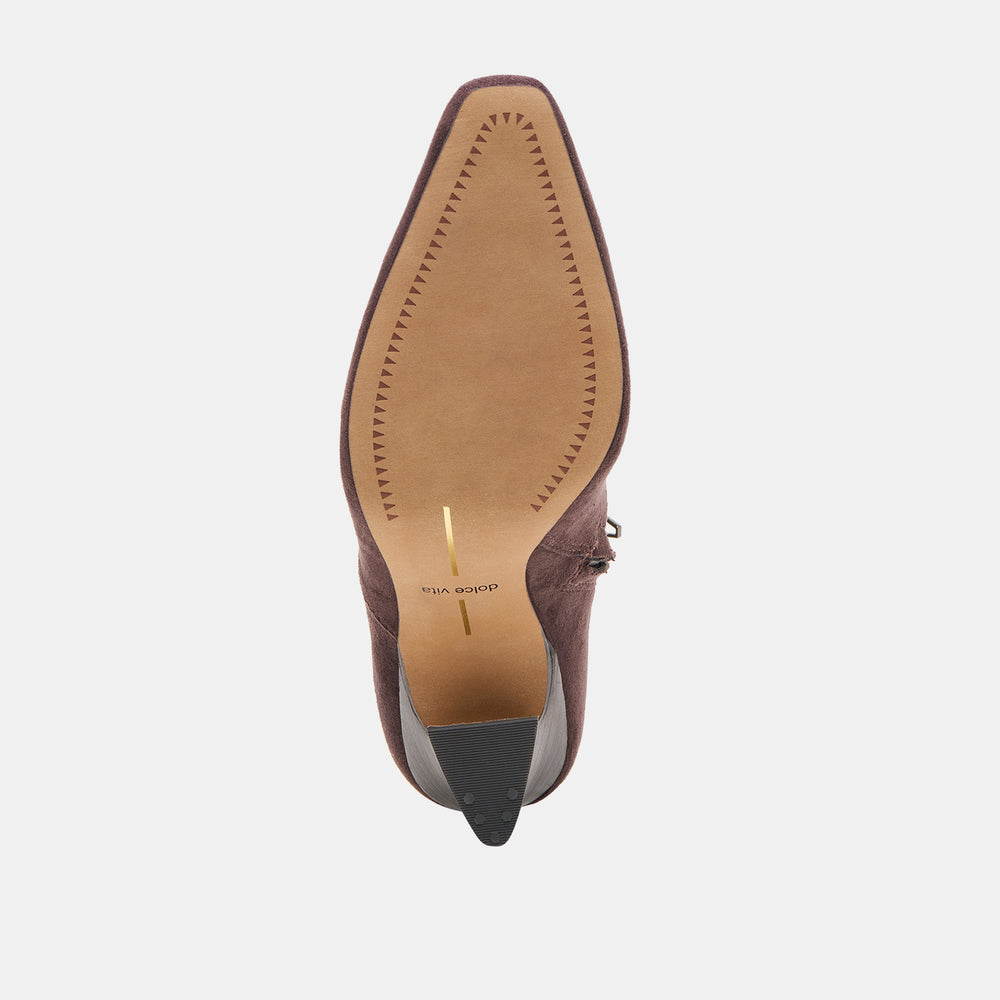 Dolce Vita SHOES | Linzey Cedar Stella Suede Booties