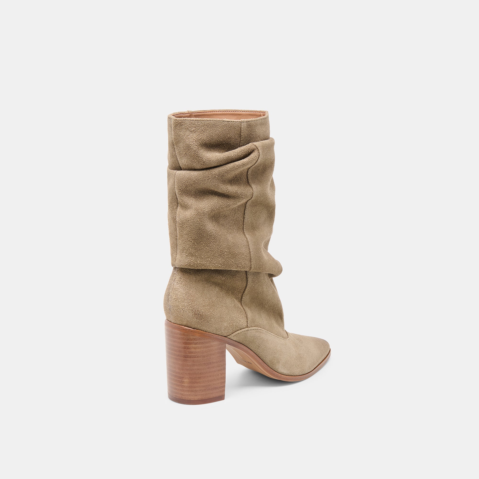 Dolce Vita SHOES | Talina Olive Suede Wide Calf Boots