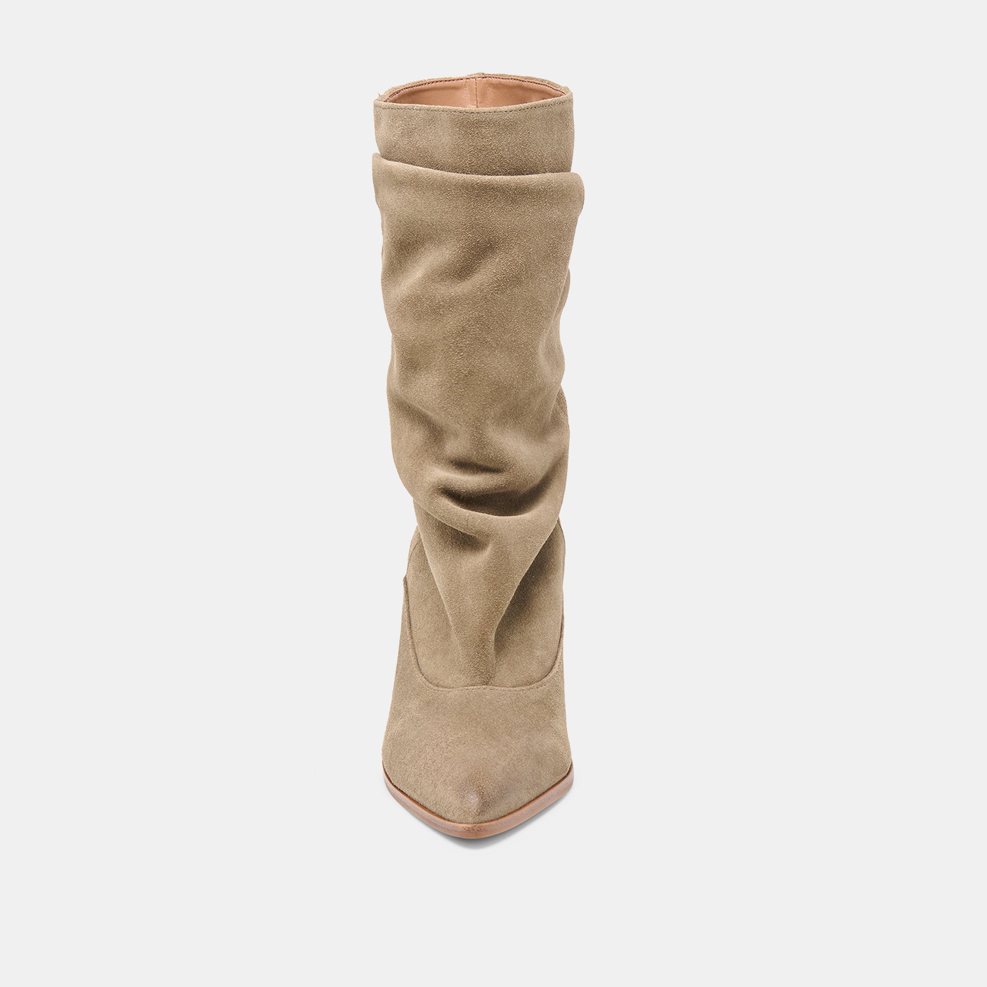 Dolce Vita SHOES | Talina Olive Suede Wide Calf Boots